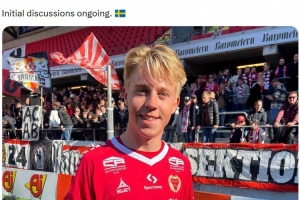 罗马诺：亚特兰大就引进19岁前锋罗森奎斯特展开谈判